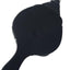 Fuelles madera chimenea 17x7.5" negro