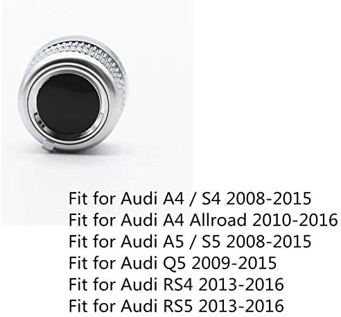 Pomo interruptor espejo lateral cromado Audi Q5 S4 A4