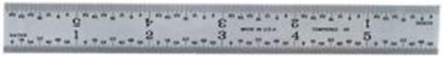Regla acero inox 18"