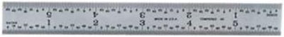 Regla acero inox 18"