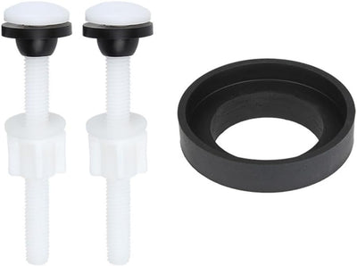 Tornillos plástico para tanque inodoro 2pulg junta tazón