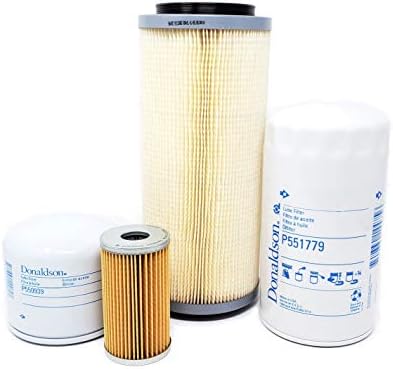 Kit filtros Kubota L35 D1703 Eng. sin filtro cabina
