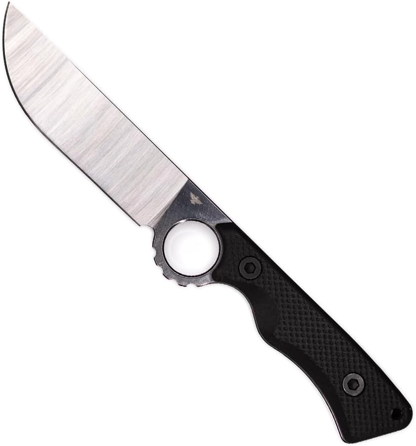 Cuchillo utilitario hoja fija acero D2 mango G10 funda Kydex