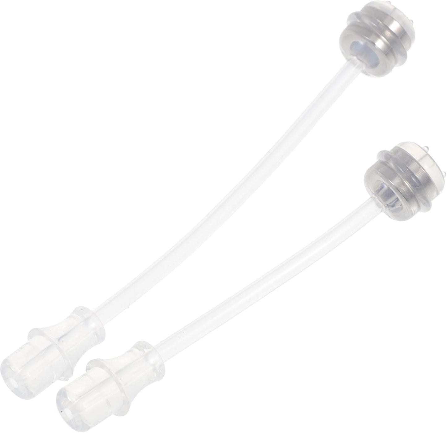 Pajitas silicona bebé paquete 2 popotes flexibles