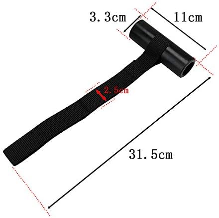 Bucles para maletero capo 4 correas poliester negro universal