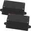 Caja conexiones plástico ABS IP65 negro 3.94x2.68x1.57pulg