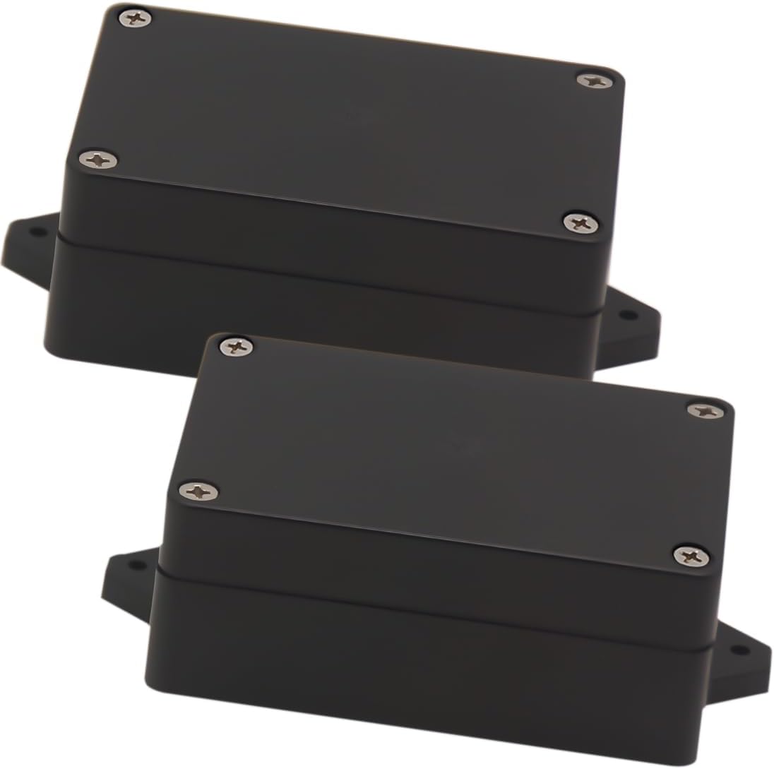 Caja conexiones plástico ABS IP65 negro 3.94x2.68x1.57pulg