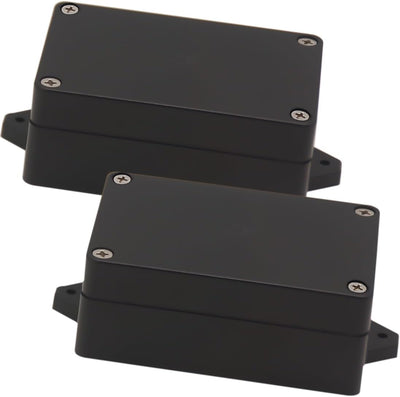 Caja conexiones plástico ABS IP65 negro 3.94x2.68x1.57pulg