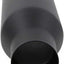 Puntas escape 2.5x4x12" acero inox negro set 2