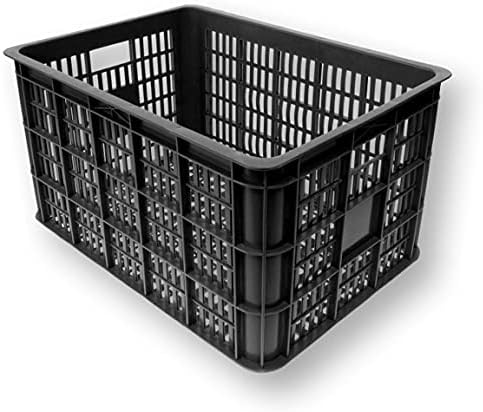 Caja bicicleta adultos L alforjas negro 19.7x14.2x10.6pulg