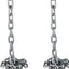Cadenas acero levantamiento pesas 28-60lb