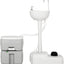 Combo fregadero e inodoro portátil 4.5gal 5.3gal desmontable