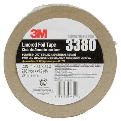 Cinta aluminio plateada múltiples tamaños 1