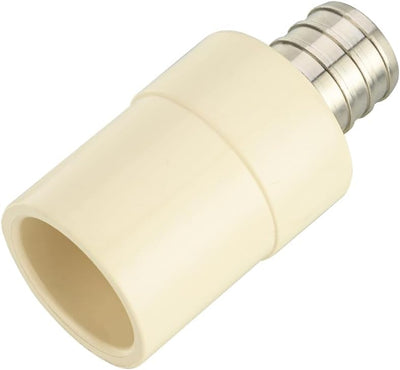 10 Accesorios Latón Conexión Tubo PEX 3/4pulg