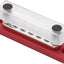 Bloque distribución energía cobre 100A 12V 4 postes 3/16"