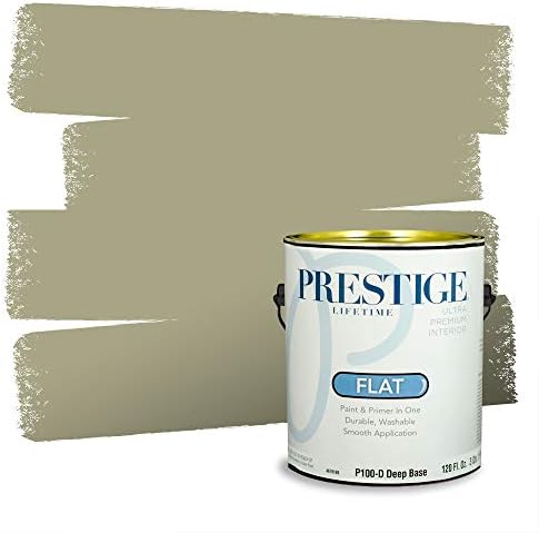 Pintura todo en uno interiores 1gal plana Homestead Pale