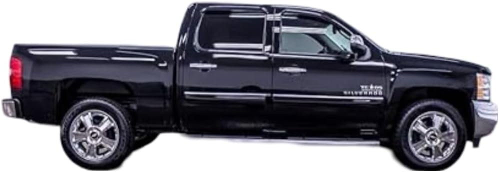 Emblema 3M negro cromo para camionetas GMC Sierra Ford
