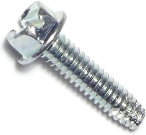 Tornillos chapa cabeza hex tipo F 1/4-20x1 15pzas