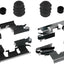 Set pinzas freno disco trasero con clips sellos