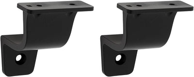 Soporte pasamanos Cooper 1 unidad pack 2 negro mate