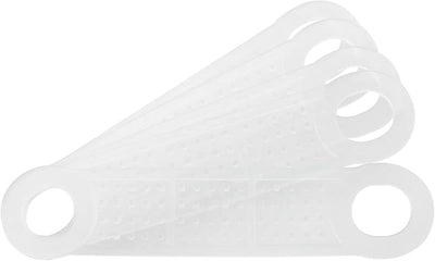 Tiras colgar ropa 50uds goma antiderrap transparente