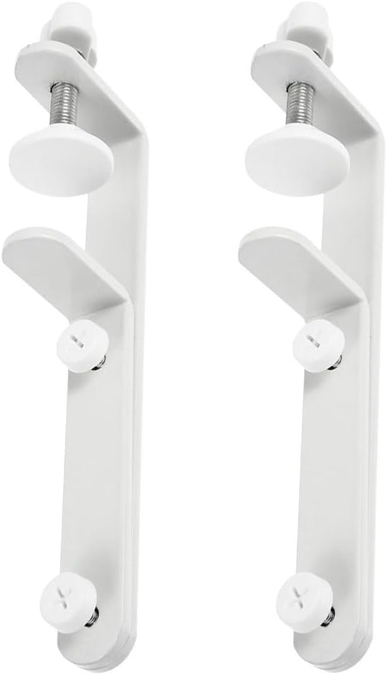 Soportes mesa hierro blanco para exhibición y organizador