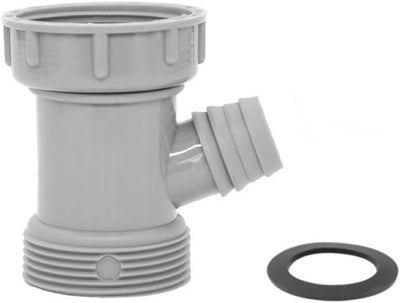 Adaptador drenaje fregadero conector Y rosca 1-1/2pulg