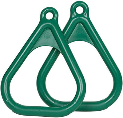 Set columpios plástico trapecio adhesivo verde