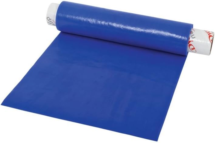 Rollo tapete antiderrap 8pulg x 2yd color azul