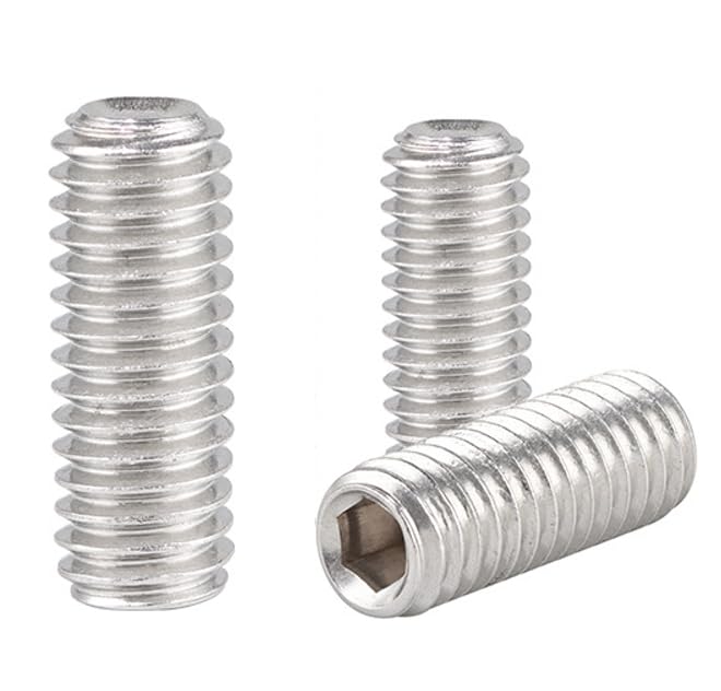 Set tuercas hexagonales M6 acero inox 304 sin cabeza