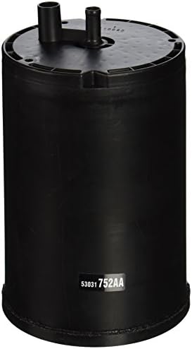 Recipiente vapor combustible color negro