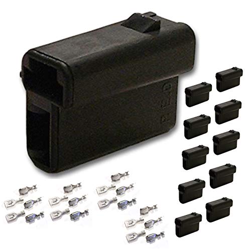 Pack 10 Conectores Hembra 2 Vías
