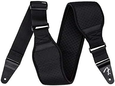 Correa neopreno guitarra 2pulg color negro