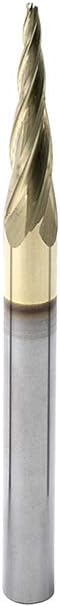 Broca enrutador CNC 1/16pulg 5.4grados madera 2D/3D