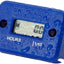 Medidor horas inductivo LCD impermeable para motocicleta
