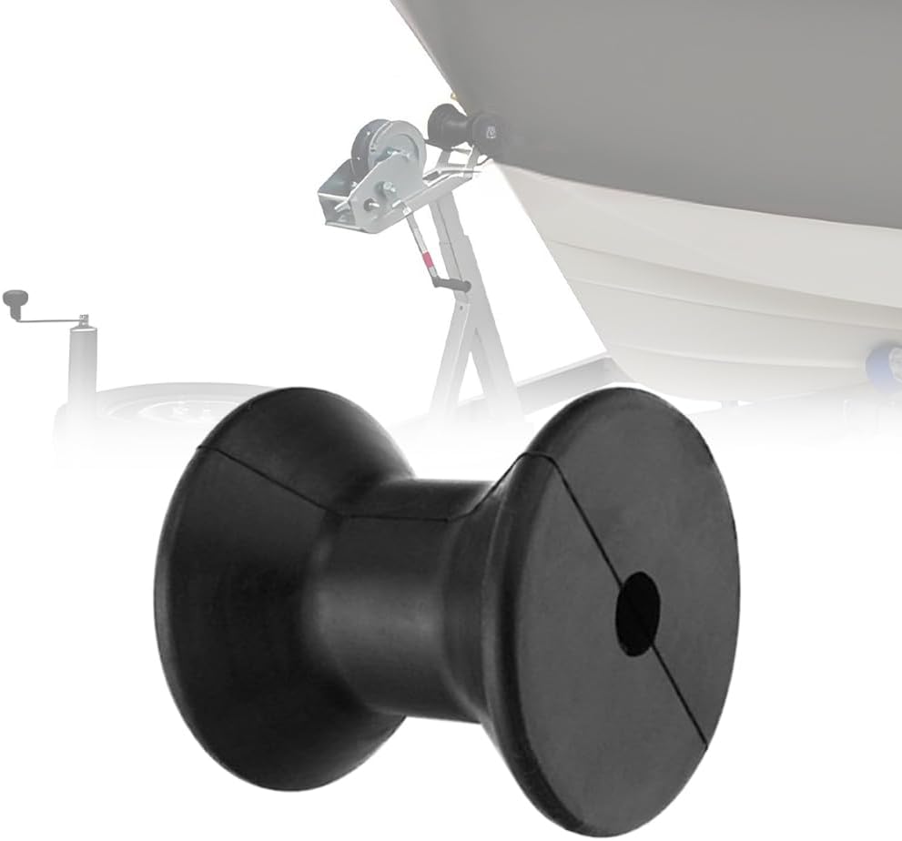 Rodillo arco remolque barco 3pulg eje 1/2pulg guía resistente