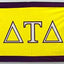 Bandera Delta Tau Delta 3x5ft para Exposición y Eventos