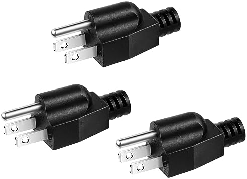 Enchufe generador NEMA 5-15P 120V 15A pack 3