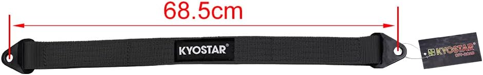 Correa límite 27" cuádruple 10000lb negro set 2