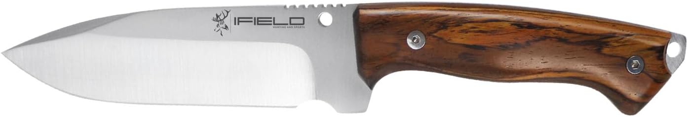 Cuchillo supervivencia entrenamiento hoja satén con funda
