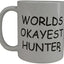 Taza café elefante blanco humor regalo oficina cazador