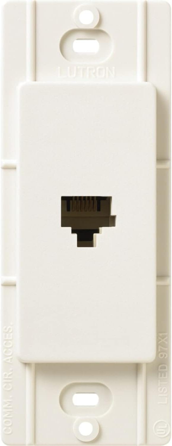 Gato de teléfono Lutron SC-PJ-BI satinado