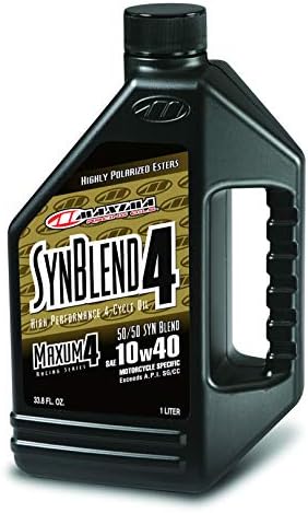 Aceite motor motocicleta 10w40 mezcla sintética 3 Pzas 1L