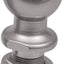 Bola enganche remolque acero macizo cromado 2x1x2-1/8