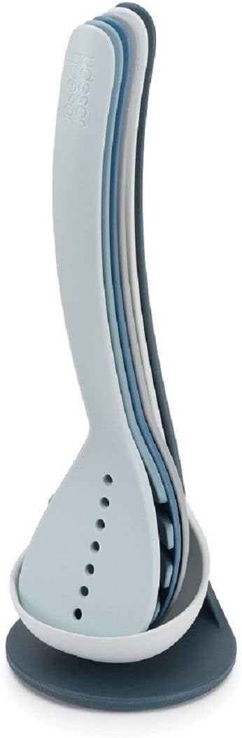 Set 5 Pzas Utensilios Cocina Apilables con Soporte Magnético