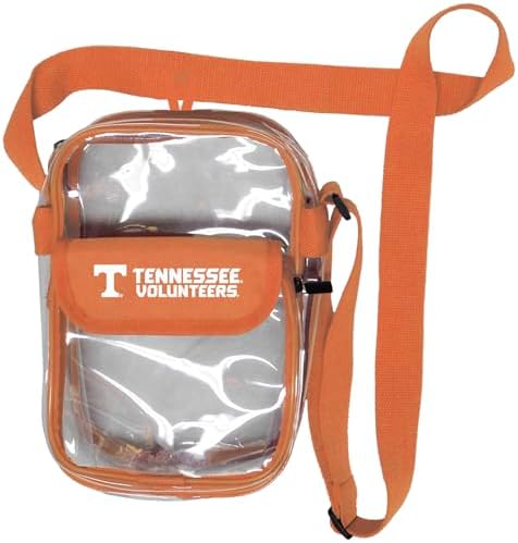 Bolso cruzado transparente Tennessee Volunteers