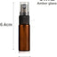 20 Pzas Botella Vidrio Spray Perfume Recargable 3ml