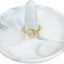 Bandeja porcelana soporte anillos joyas 10cm regalo boda