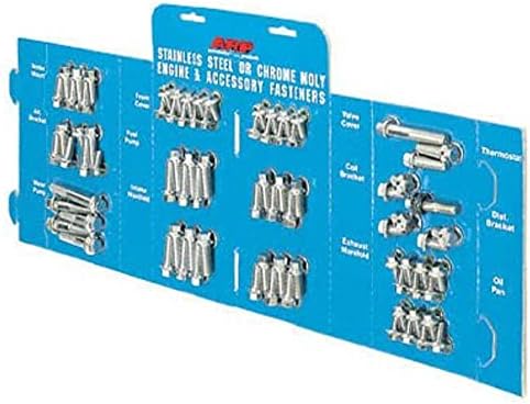 Kit motor y sujetador acero negro 12 puntos
