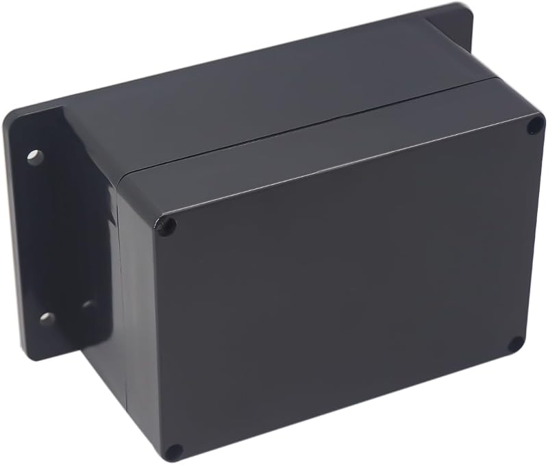 Caja conexiones impermeable plástico ABS 6.3x4.33x3.54pulg